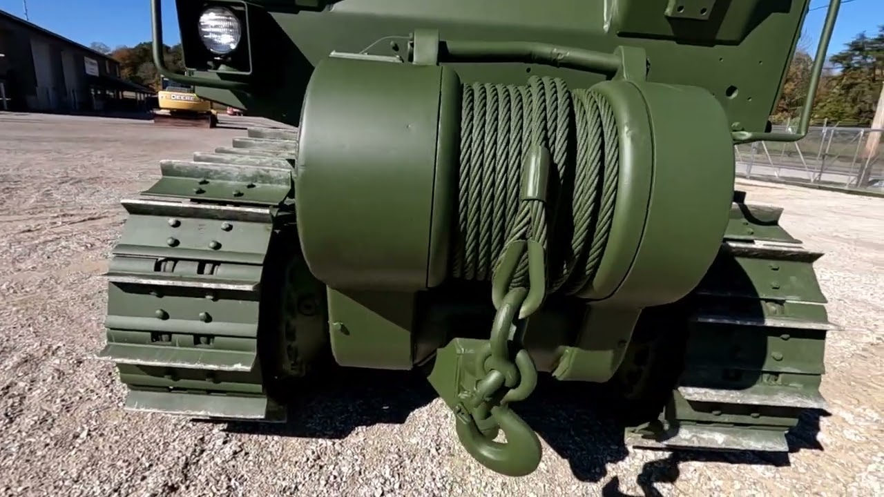 1989 Caterpillar D7G Ex Military with winch Low Hours C&C Equipment