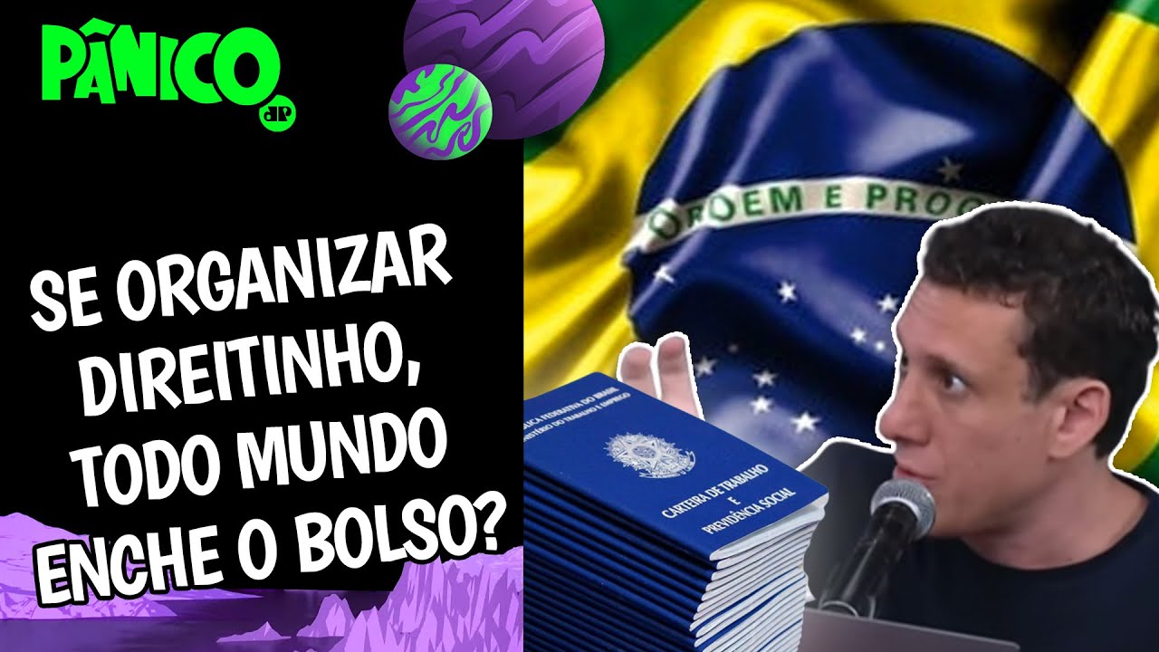 QUEDA DO DESEMPREGO PODE CATAPULTAR O BRASIL PRO NÍVEL PREMIUM DA ECONOMIA? SAMY DANA COMENTA