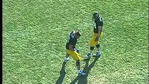 U. of Iowa Offensive Line Drills