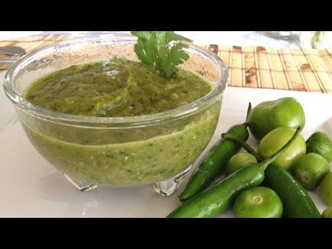 SALSA VERDE ASADA, RECETA DELICIOSA