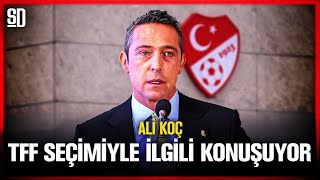 Fenerbahçe Başkani Ali̇ Koç Tff Seçi̇mi̇yle İlgi̇li̇ Açiklamalarda Bulundu Mehmet Büyükekşi