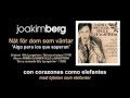 Joakim Berg ‪—‬ Nåt för dom som väntar ‪(Subtítulos Español - Sueco)‬