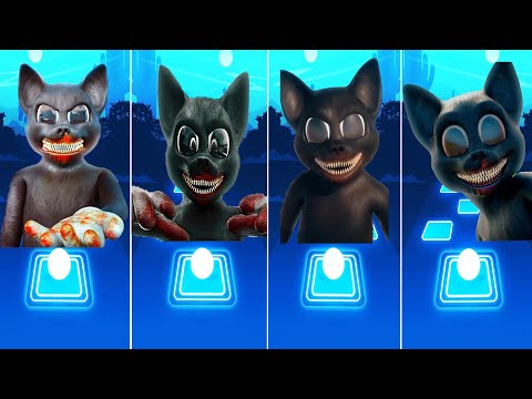 Cartoon Cat vs Cartoon Cat vs Cartoon Cat vs Cartoon Cat | Tiles Hop: EDM Rush!