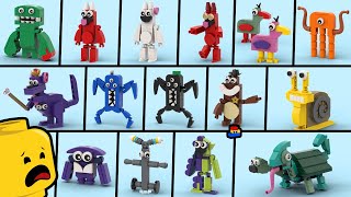 Garten of Banban: How to make LEGO minifigs of EVERY MONSTER from Chapters 1-3