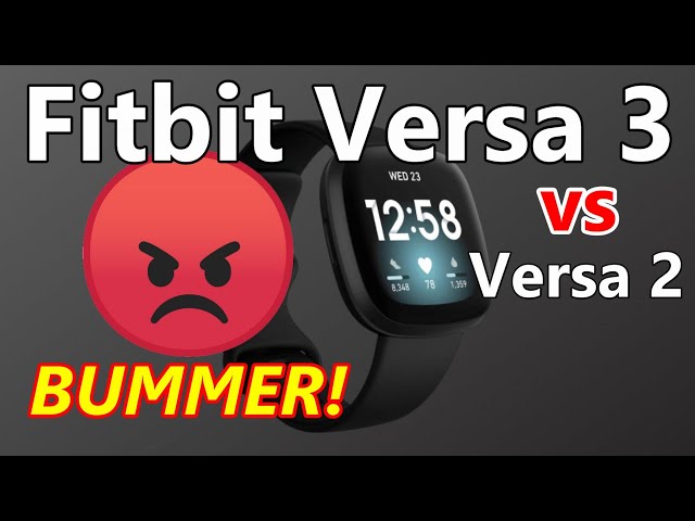 FITBIT VERSA 3 - Watch before you buy! *UNSPONSORED REVIEW* (you might want to wait!)