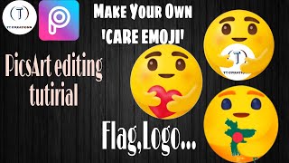 Make Your own CARE EMOJI/PicsArt Tutorial