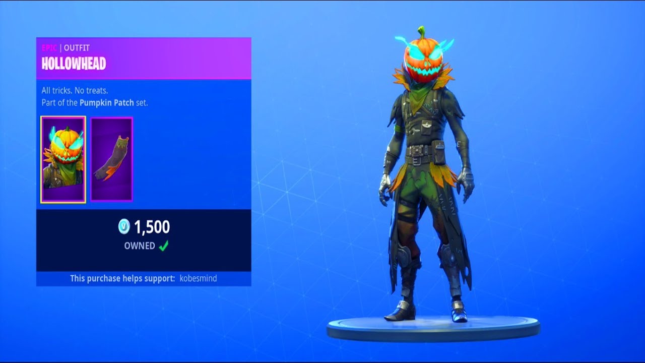 Fortnite ITEM SHOP (October 13) | *NEW* PUMPKIN HEAD SKIN ... - 1280 x 720 jpeg 79kB