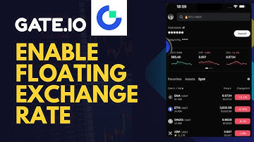 How to Enable Floating Exchange Rate on Gate.io 2025?