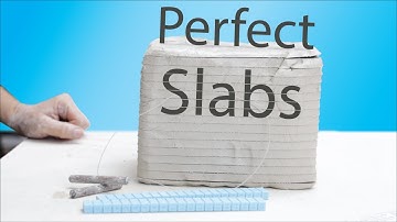 How to make pottery slabs the easy way with the Slab Slicer