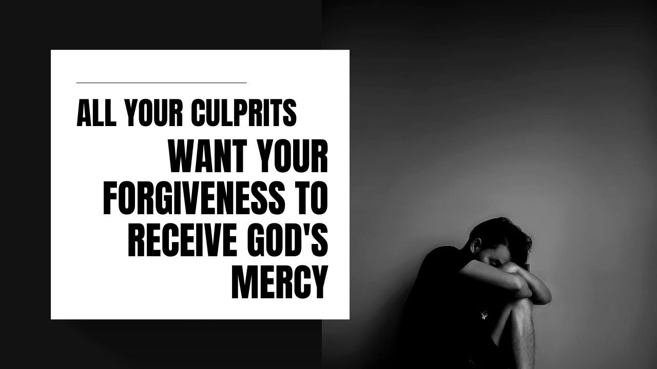 God Isn't Showing Any Mercy To Them & They Know Why ,They Feel Like They'd Have To Apologize To You