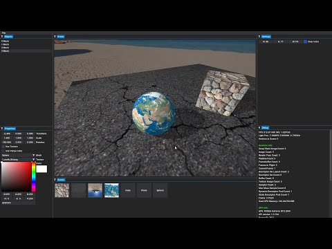Vulkan Engine Basic ECS + Texture loading