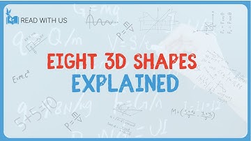 5.17 - Eight 3D Shapes you need to Know