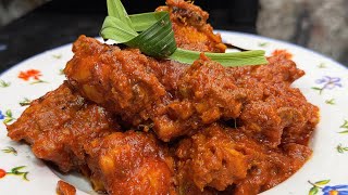 Malaysian Chicken Rendang Recipe in Tamil | Rendang Ayam | Kozhi Rendang