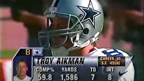 Dallas Cowboys @ San Francisco 49ers, Week 11 1996 Full Game (w/Pregame & Halftime)