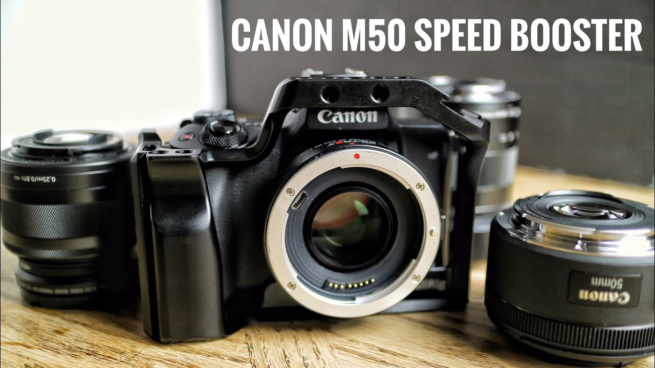 uformel punkt tankevækkende Canon Eos M50 Speed Booster How It Works - YouTube