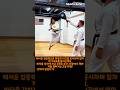 태권도 회전 발차기 시범 #sports