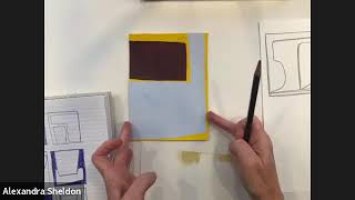 Color As An Antidote to Anxiety Making Simple Color Collages: Collage Class with Alexandra Sheldon
