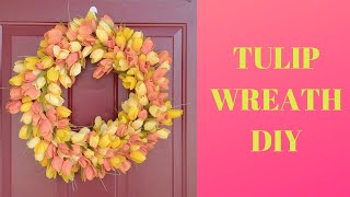 PRETTY TULIP WREATH DIY
In this video I show you how to make a tulip wreath! Full materials list down below. I hope you enjoy!
Thanks for watching!
Subscribe its free!
Social Media:
Facebook: https://www.facebook.com/jamiescreationsyt
Instagram: https://www.instagram.com/jamiescreationsyt/
Email: jamiescreationsyt@gmail.com
MATERIALS USED:
1- Roll 1 1/2 wide x 18ft long ribbon of your choice
1- Package floral pins
1- 1.9 x 13.8 foam wreath form
10- Bunches of Tulips (amount of tulips depends on size of foam ring and how full you want your wreath)
1- 4 long ribbon for hanger on back of wreath
hot glue/glue gun
scissors
wire cutters PRETTY TULIP WREATH DIY