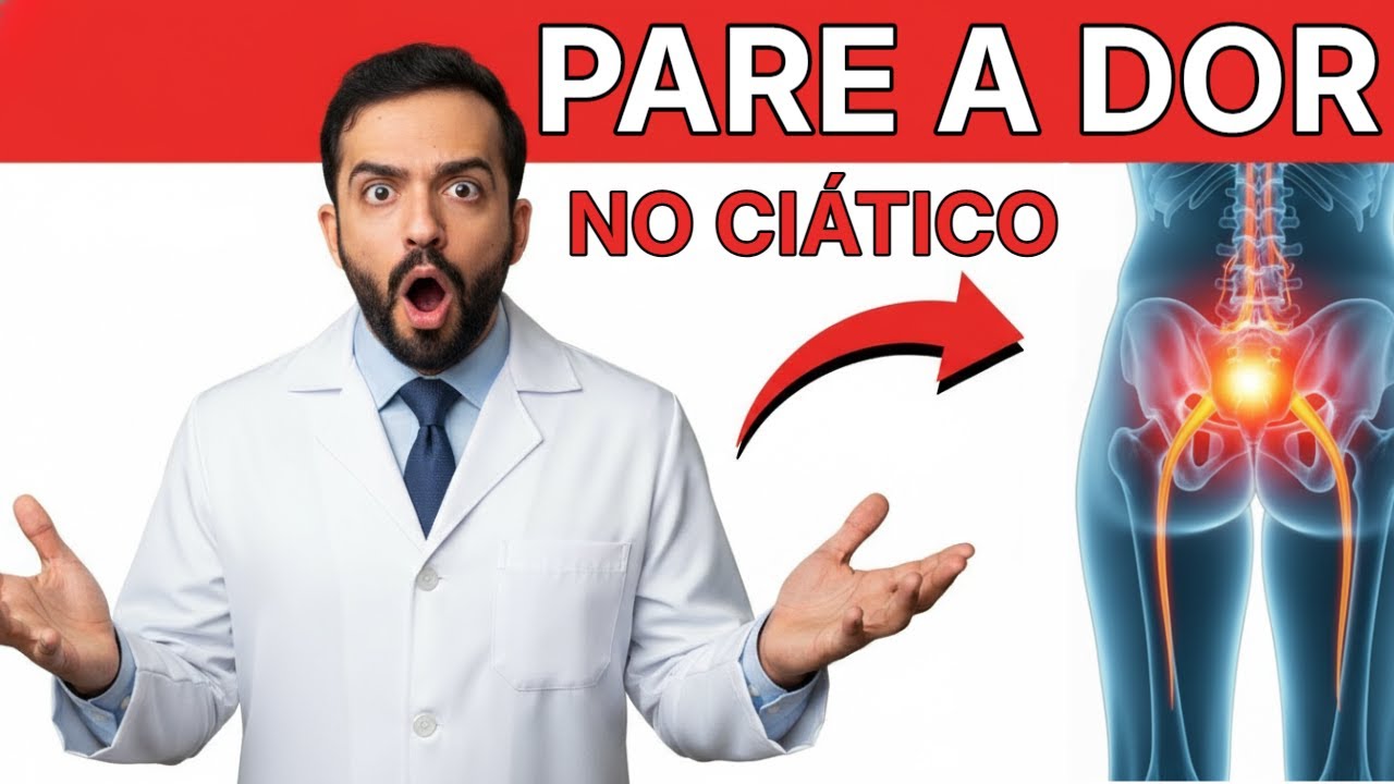 CIÁTICO: Diga ADEUS à dor! 3 Passos SIMPLES que curam
