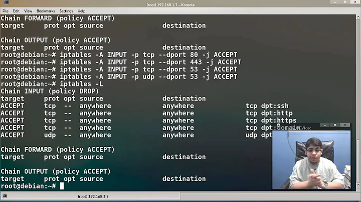 جدار الحماية (7): iptables-save | iptables-restore