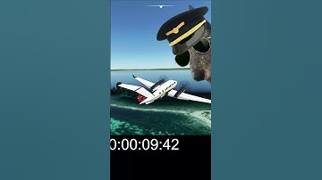 SMASHING a World Record (#Shorts) Real Pilot Plays Flight Simulator