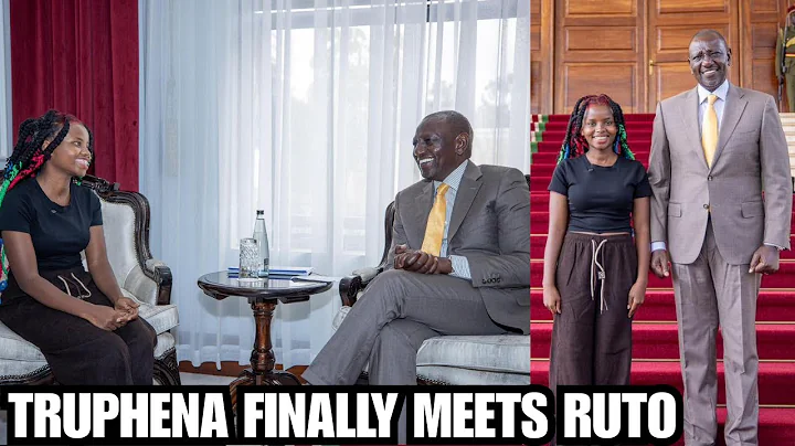 President Ruto finally meets and haves a talk with Truphena Muthoni who hugged a tree for 72 hours!!