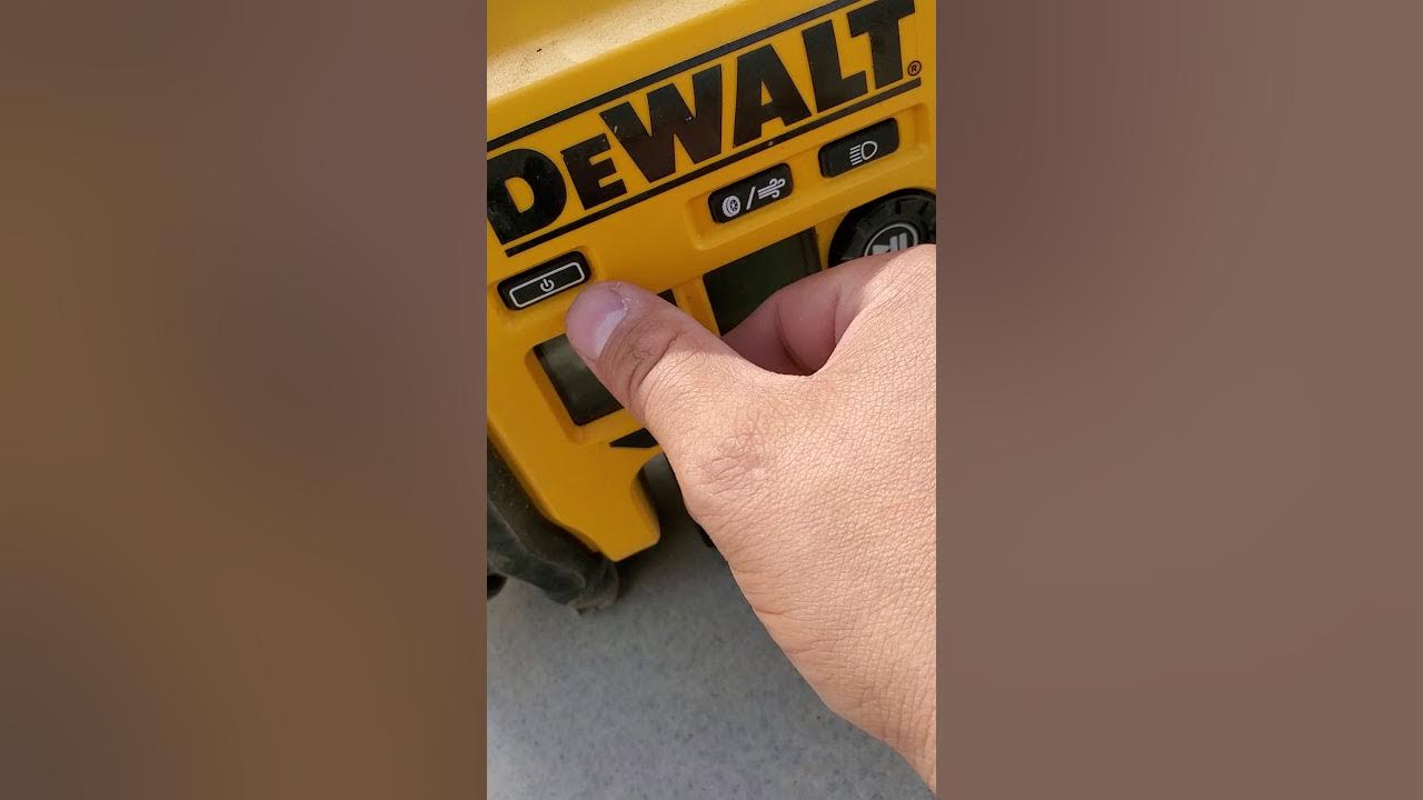 Dewalt DCC020I AIR INFLATOR Quick Review YouTube