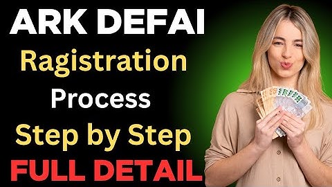 Ark | Ark Defai Ragistration process | Step by step ark plan ragistration | #arkdefai