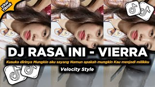 DJ RASA INI VIERRA - KU SUKA DIRINYA MUNGKIN AKU SAYANG VELOCITY STYLE VIRAL TIKTOK TERBARU 2026