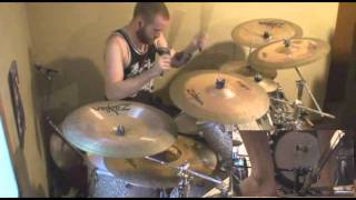 Unearth-Watch It Burn Drum Cover