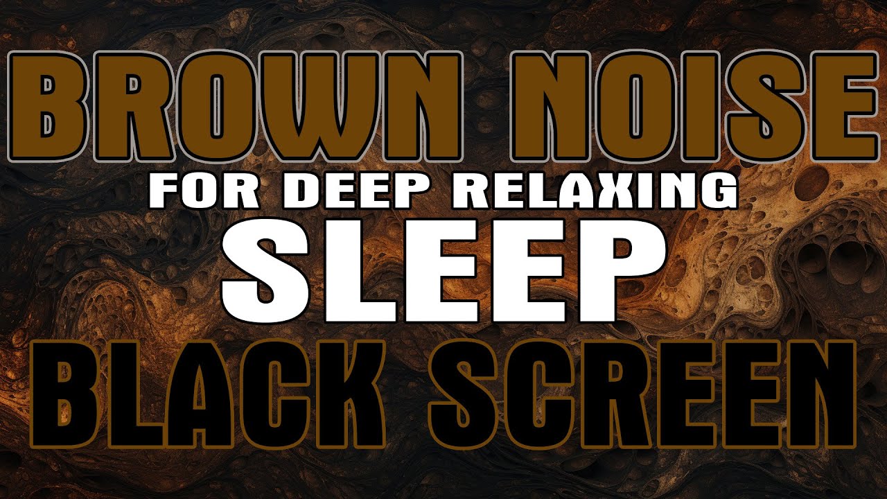 Brown Noise Therapy: 10 Hours for Deep Sleep and Relaxation - YouTube