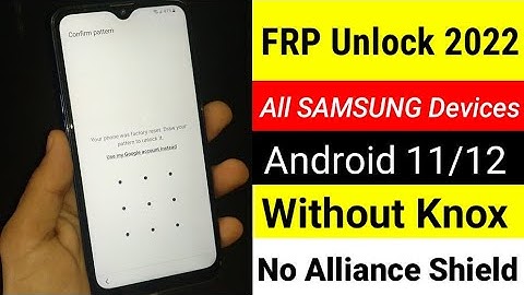 All Samsung ANDROID 11/12 | Without PC GOOGLE ACCOUNT BYPASS {2022 New Trick 100% Working}