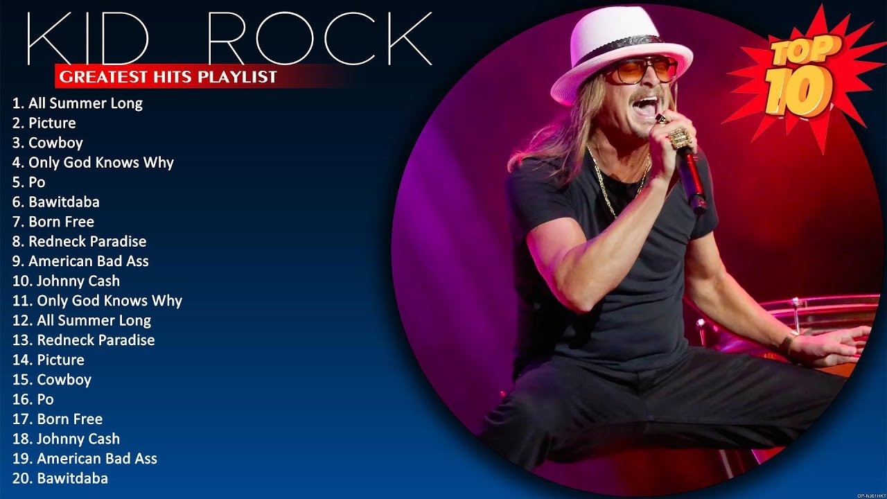 Best Songs Kid Rock Full Album 💕 Kid Rock Greatest Hits 💕 Only God Knows Why YouTube