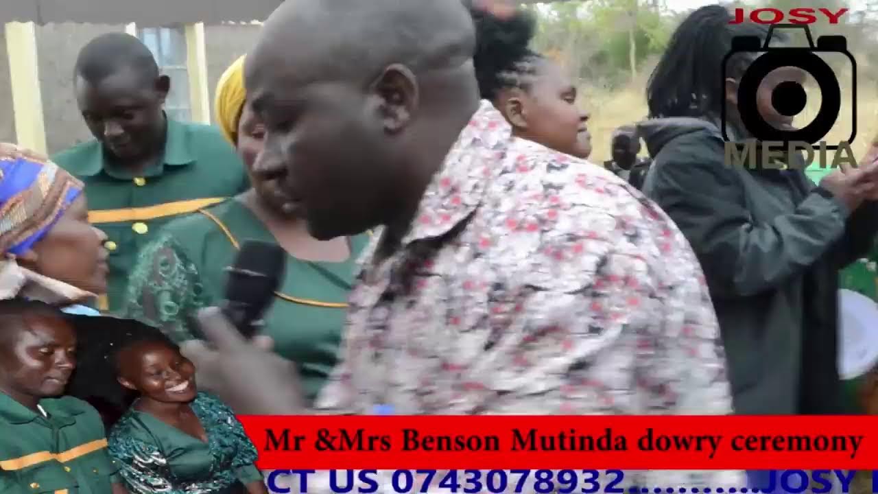 Benson mutinda and Teresia dowry payment