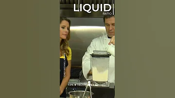 Liquid Ratio Chef Michael Adams Tips Shorts 