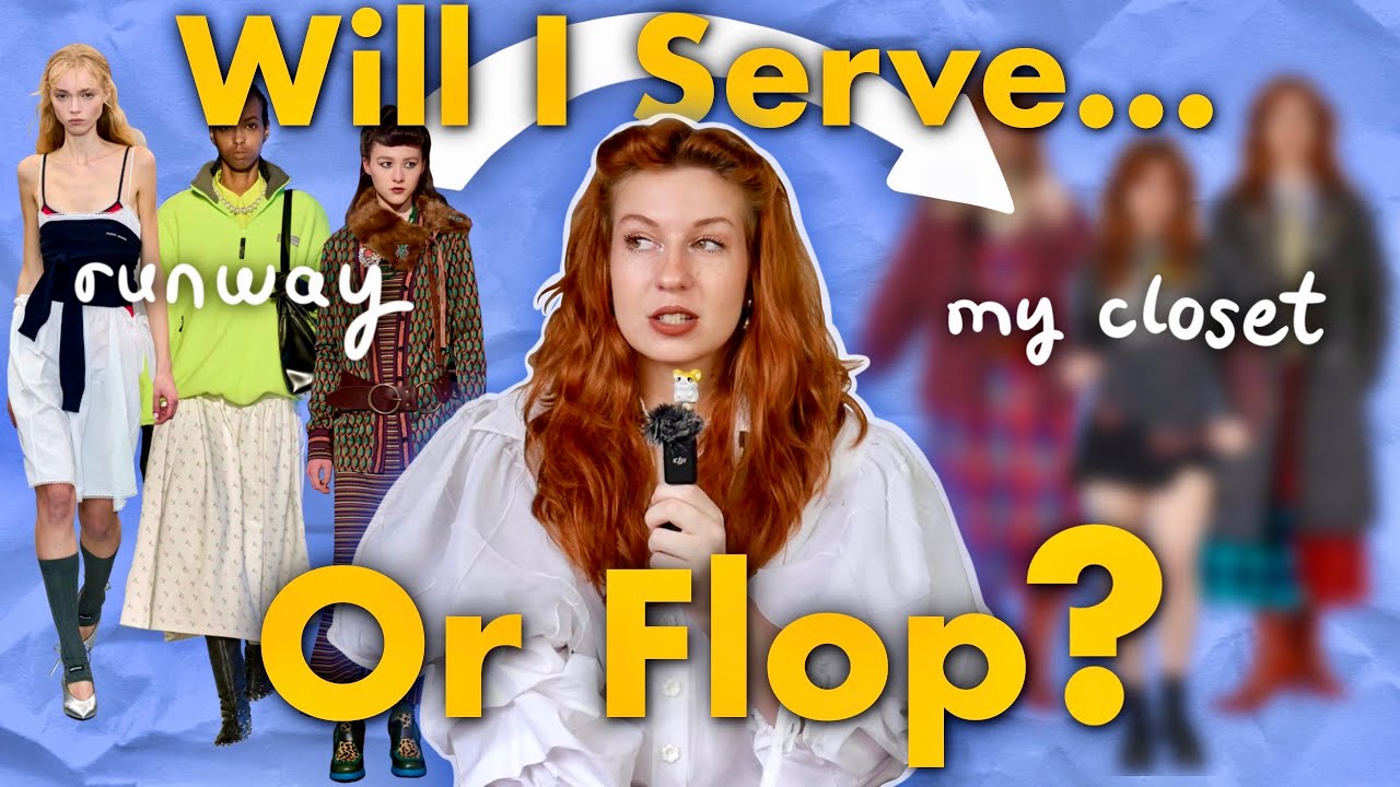 Can I Recreate Runway Fashion With My Thrifted Closet??