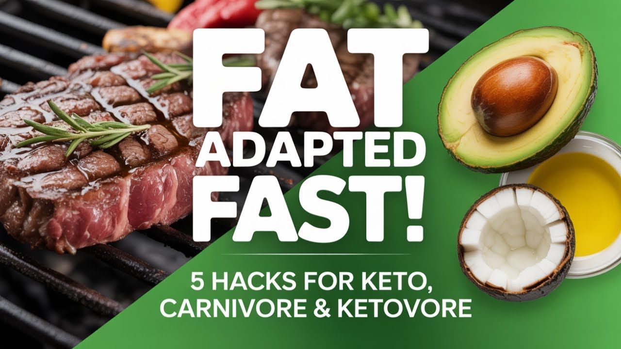 5 Powerful Hacks to Get Fat Adapted FAST!