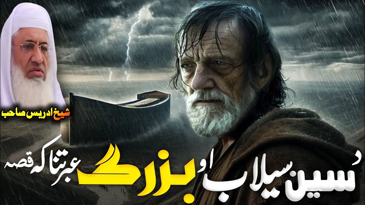 Pashto Islamic Bayan.دہ سین سیلاب او بزرگ قصہ. Maulana sheikh Idrees Seb.