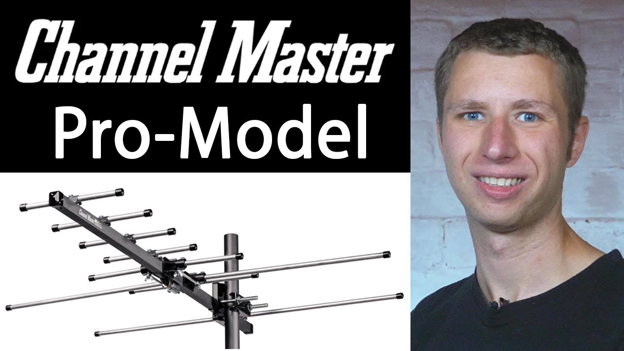 Channel Master Pro-Model UHF/VHF Outdoor TV Antenna Review - YouTube
