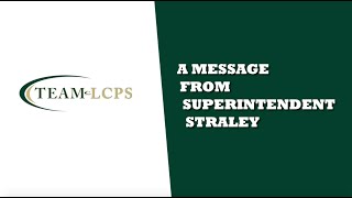 Superintendent's Message - April 16, 2020