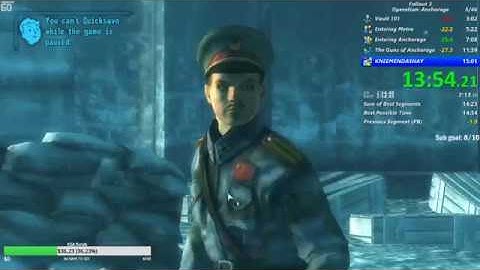 (Former World Record) Fallout 3 Operation: Anchorage DLC speedrun in 14:25 IGT (PB)
