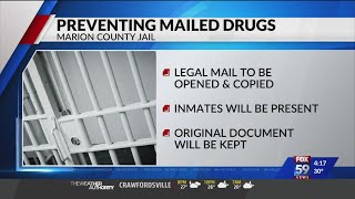 Marion County Jail on preventing mailed drugs