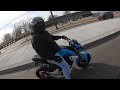 Riding with a Grom
