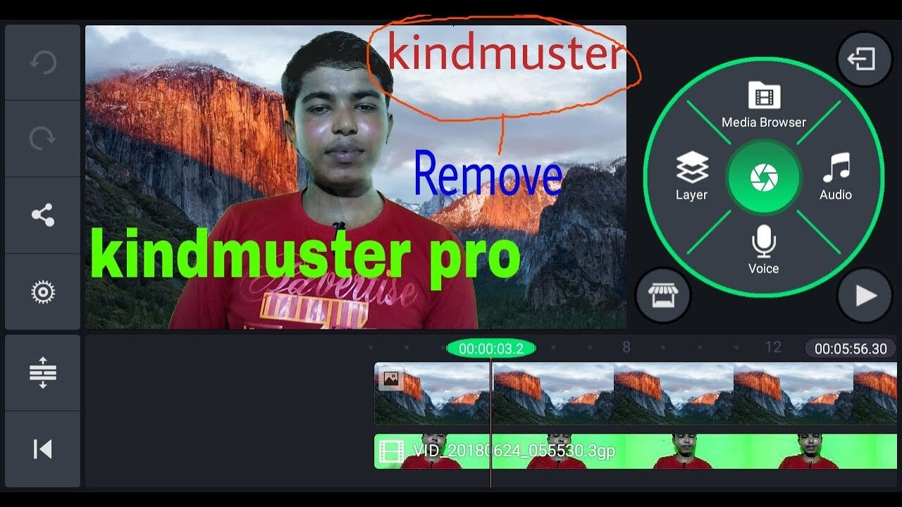 How to Install Green Kinemaster Pro App On Smart Phone.crack variation for free.