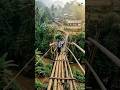 This Forgotten Village Had No Safe Bridge… Until Now! 😱 #shorts #timelapse
