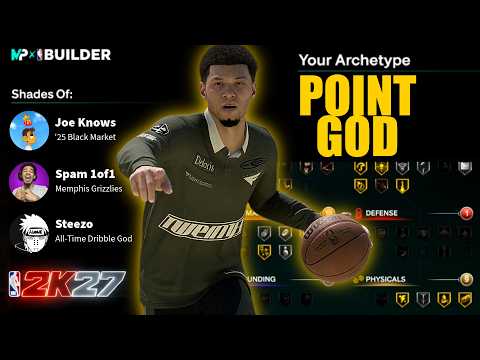 This META POINT GUARD BUILD can do EVERYTHING 2K27! BEST PG BUILD 2K27