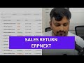 How to Create Sales Return in ERPNext | Step by Step Guide