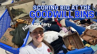 Vintage everywhere THRIFTING GOODWILL BINS STYLED THRIFT HAUL Thrift With Me at Goodwill