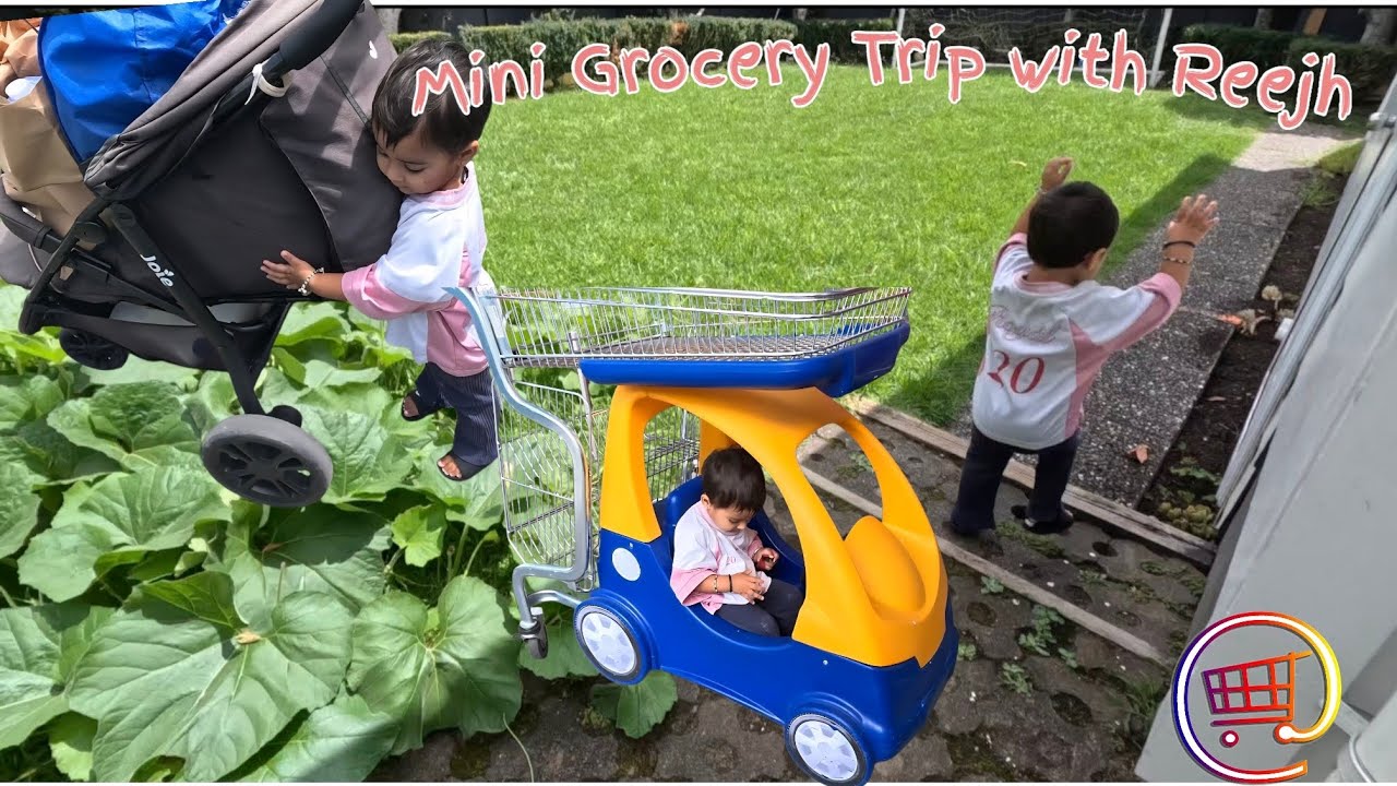 “Cutest Grocery Walk with Reejh 🛒🍎 Relaxing calm music 