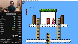 Super Mario Bros. 2 Princess Only in 9:22